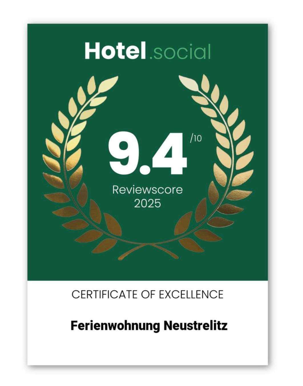 Ferienwohnung Neustrelitz Zewnętrze zdjęcie